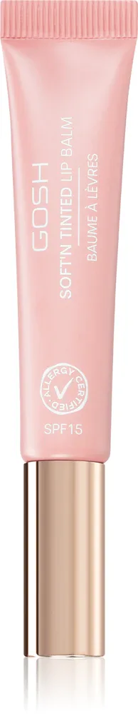 Gosh Soft`n Tinted - Тонирующий бальзам для губ SPF 15, 8 мл, оттенок 003 Rose