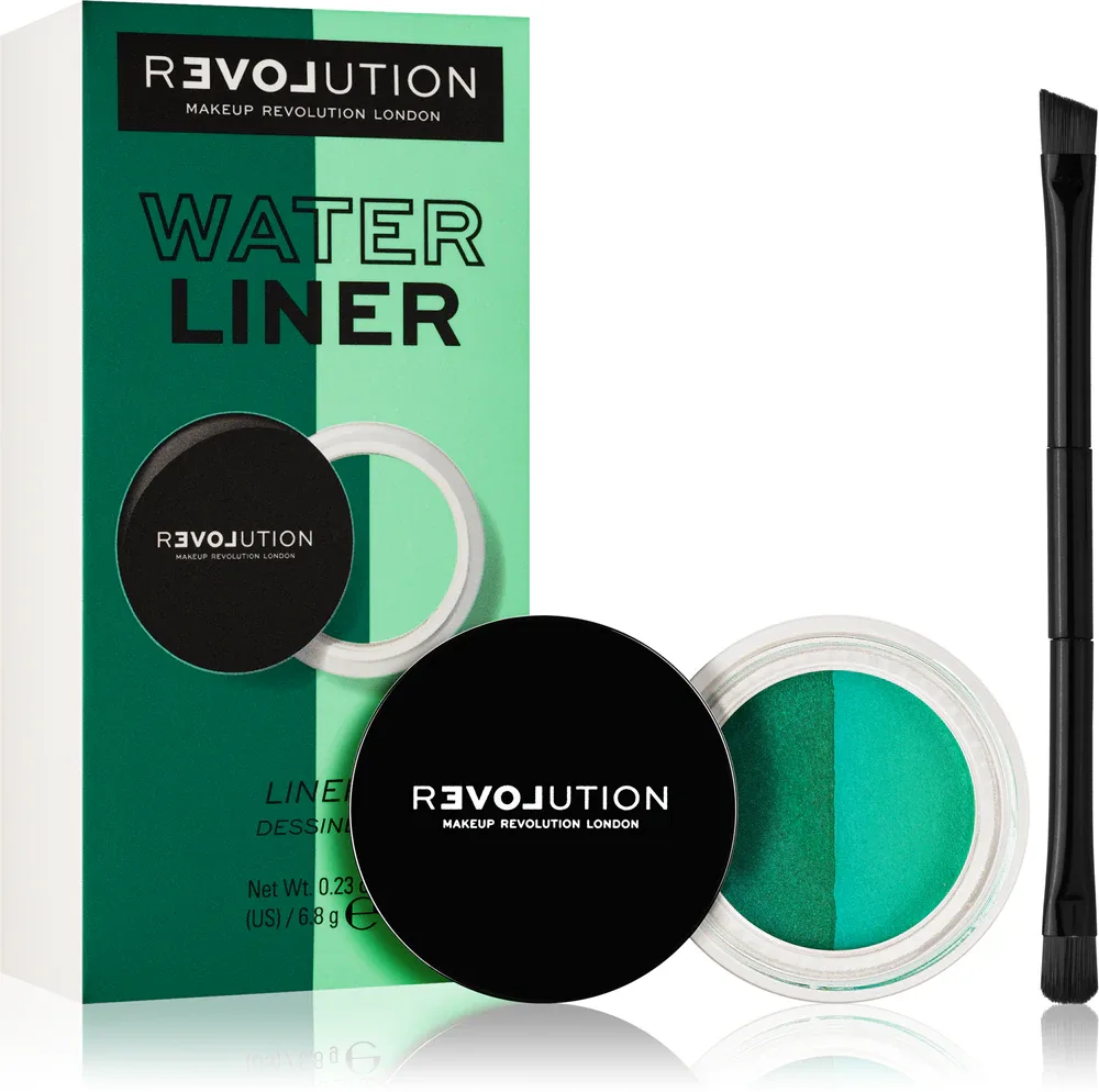Revolution Relove Water Activated Liner - Eyeliner - Подводка для глаз, 6 г, оттенок Intellect