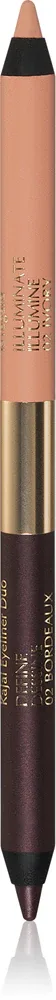 Estee Lauder Smoke & Brighten Kajal Eyeliner Duo - Карандаш для глаз: карандаш для глаз Kajalowa, 1 г, оттенок Bordeaux / Ivory