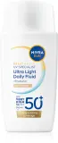 NIVEA SUN Ultra Light - Легкий тонирующий флюид SPF 50+, 40 мл, оттенок Light — фото 1