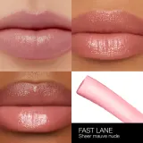 NARS AFTERGLOW LIP BALM - Увлажняющий бальзам для губ, 3 г, оттенок FAST LANE — фото 3