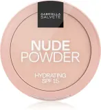 Gabriella Salvete Fixing Powder Hydrating - Нежный компактный порошок с SPF 15, 8 г, оттенок 02 Light Nude — фото 1
