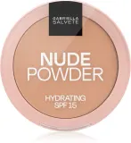Gabriella Salvete Fixing Powder Hydrating - Нежный компактный порошок с SPF 15, 8 г, оттенок 04 Nude Beige — фото 1