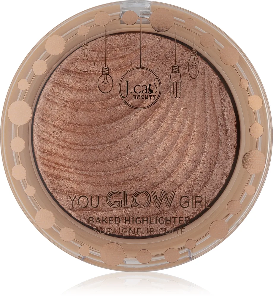 J.Cat Beauty You Glow Girl - Розовый хайлайтер для лица оттенок 103 Pink Goddess, 8 g