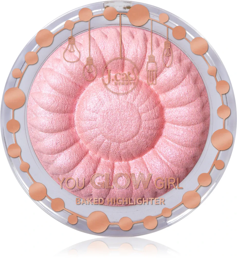 J.Cat Beauty You Glow Girl - Розовый хайлайтер для лица, оттенок 109 Unicorn Fave