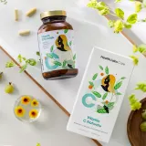 Health Labs Care Vitamin C Natural+ - Капсулы для укрепления иммунитета, 120 kapsułek — фото 3