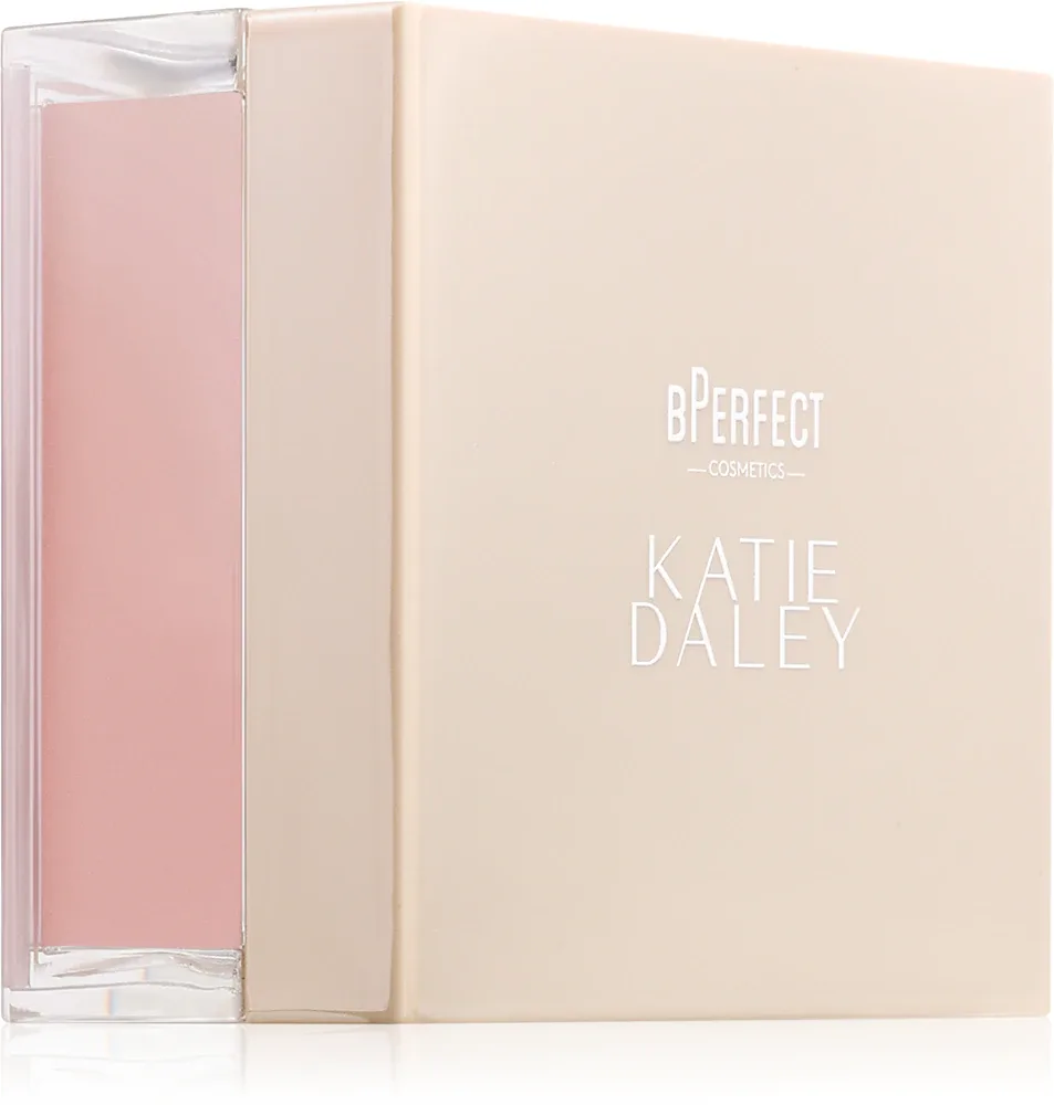 BPerfect Katie Daley Perfect Powder - Розовая светящаяся пудра, 15 г, оттенок Strawberry