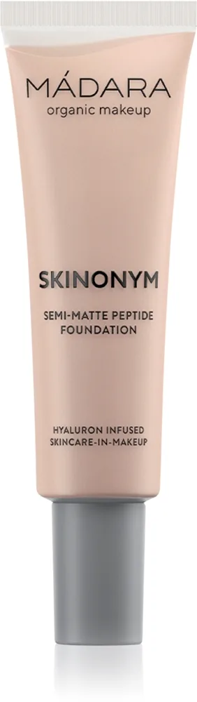 MÁDARA Skinonym Semi-Matte Peptide - Тональный крем с пептидами, 30 мл, оттенок Rose Ivory 30