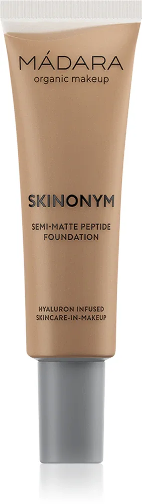 MÁDARA Skinonym Semi-Matte Peptide - Тональный крем с пептидами, 30 мл, оттенок #60 Olive