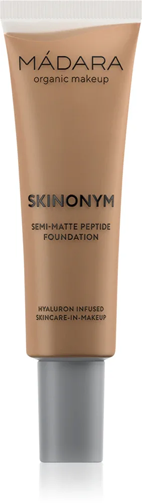 MÁDARA Skinonym Semi-Matte Peptide - Тональный крем с пептидами, 30 мл, оттенок #70 Caramel