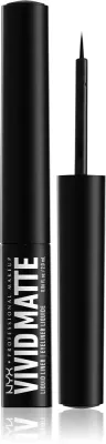 NYX Professional Makeup Vivid Matte - Подводка для глаз с матовым покрытием оттенок Black, 2 мл