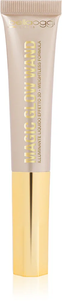 bellaoggi Magic Glow Wand - Розовый крем-хайлайтер для лица и шеи оттенок Lights On You, 11 ml