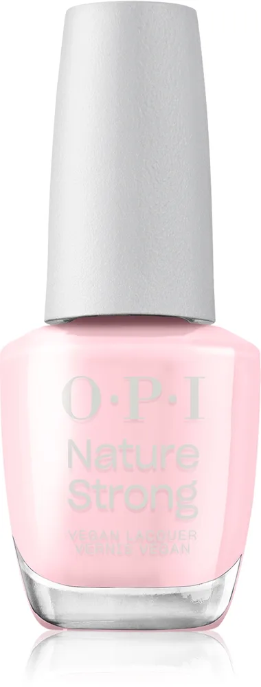 OPI Nature Strong Nails&Skin - Лак для ногтей веганский оттенок Blossom Into Awesome, 15 ml