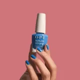 OPI Nature Strong Nails&Skin - Лак для ногтей веганский оттенок Fresh as a Blue Daisy, 15 ml — фото 3
