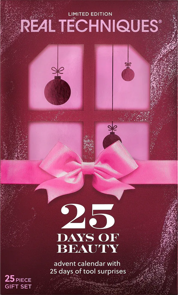 Real Techniques 25 Days Of Beauty - Адвент-календарь косметики, 25 szt.