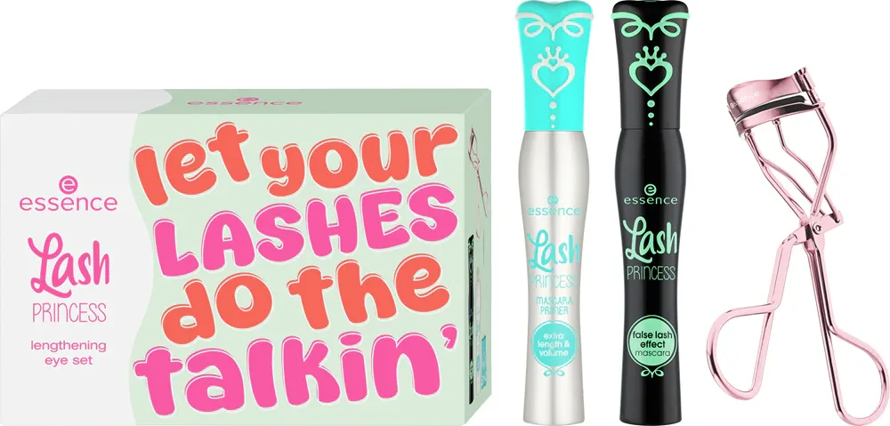 essence Lash PRINCESS lengthening eye set - Набор для ресниц, 1 szt.