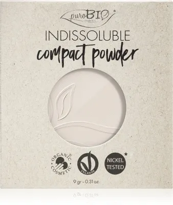 puroBIO Cosmetics Indissouble - Пудра в компакте наполнение, 9 г