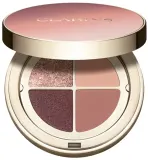 Clarins Ombre 4 Colour Eye Palette - Палетка теней для век для долговременного эффекта оттенок 01 - Fairy Tale Nude Gradation, 4 g — фото 1