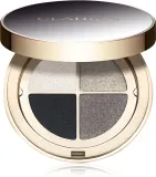 Clarins Ombre 4 Colour Eye Palette - Палетка теней для век для долговременного эффекта, оттенок 09 - Onyx Gradation — фото 1