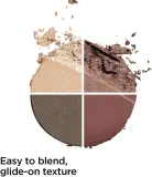 Clarins Ombre 4 Colour Eye Palette - Палетка теней для век для долговременного эффекта, оттенок 10 Maple Gradation — фото 2
