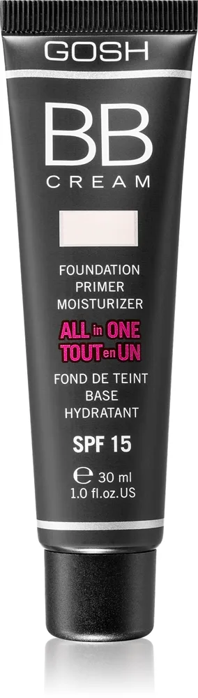 Gosh BB - Увлажняющий крем BB SPF 15, 30 мл, оттенок 001 Sand