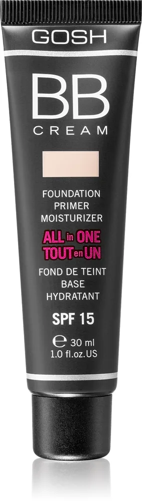 Gosh BB - Увлажняющий крем BB SPF 15 оттенок 002 Beige, 30 ml