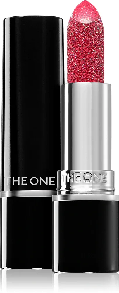 Oriflame The One Ultimate Glitter - Кремовая помада для губ, обеспечивающая блестящий блеск, 3 г, оттенок Wow-Factor Pink
