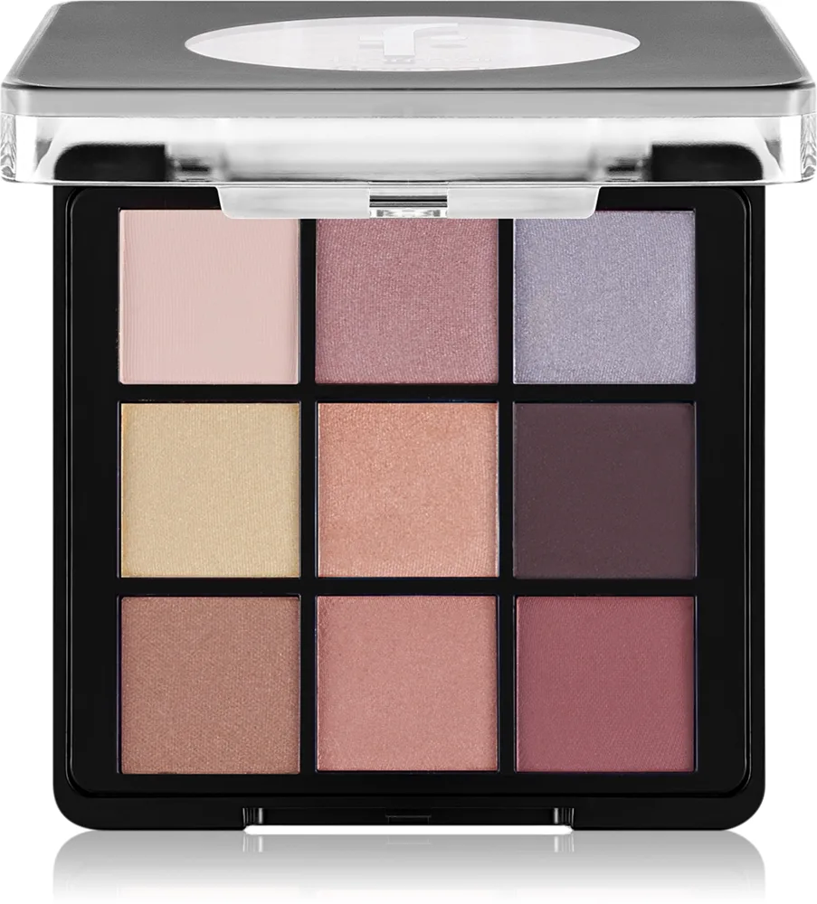 flormar Eyeshadow Palette - Палетка теней для век: палетка сеней до повек, 9 г, оттенок 001 Fallen Angel