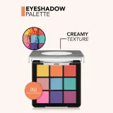 flormar Eyeshadow Palette - Палетка теней для век: палетка сеней до повек оттенок 002 Ready the Party, 9 g — фото 3