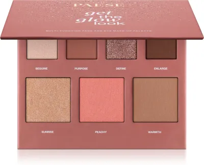 Paese Get The Glow Look Face And Eye Make-up Palette - Палетка многофункциональная для лица и области вокруг глаз, 16 г