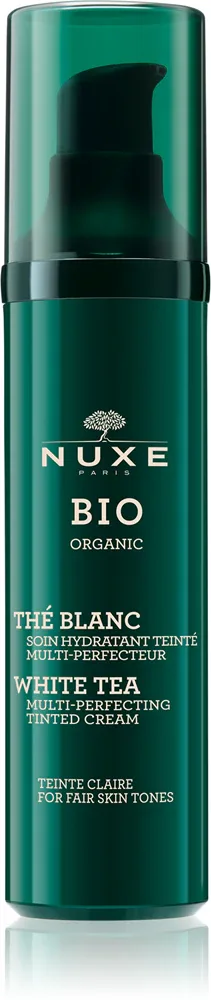 Nuxe Bio Organic Tinted Cream - Увлажняющий тонирующий крем для лица оттенок Light, 50 ml
