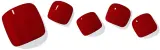 ohora Gel Nail Sticker P Basic Pedicure - Наклейки на ногти для ног оттенок PBS-004, 30 szt. — фото 1