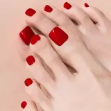 ohora Gel Nail Sticker P Basic Pedicure - Наклейки на ногти для ног оттенок PBS-004, 30 szt. — фото 4