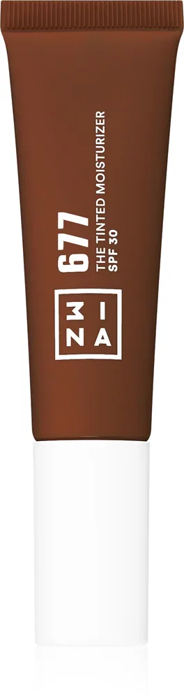 3INA The Tinted Moisturizer - Тонирующий крем с SPF 30, увлажняющий оттенок 677, 30 ml
