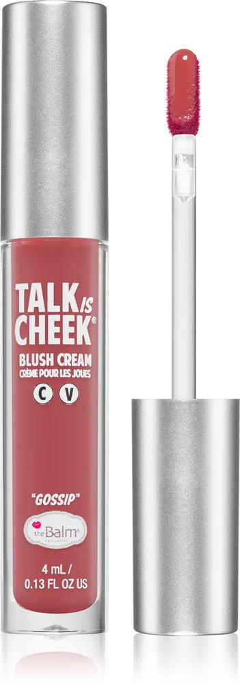 theBalm Talk is Cheek - Румяна для щек в креме, 4 мл, оттенок Lecture