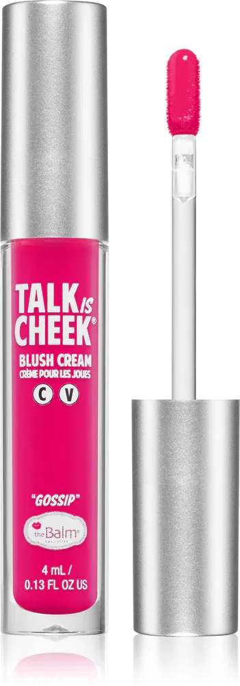 theBalm Talk is Cheek - Румяна для щек в креме, 4 мл, оттенок Babble