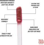 theBalm Talk is Cheek - Румяна для щек в креме, 4 мл, оттенок Babble — фото 4