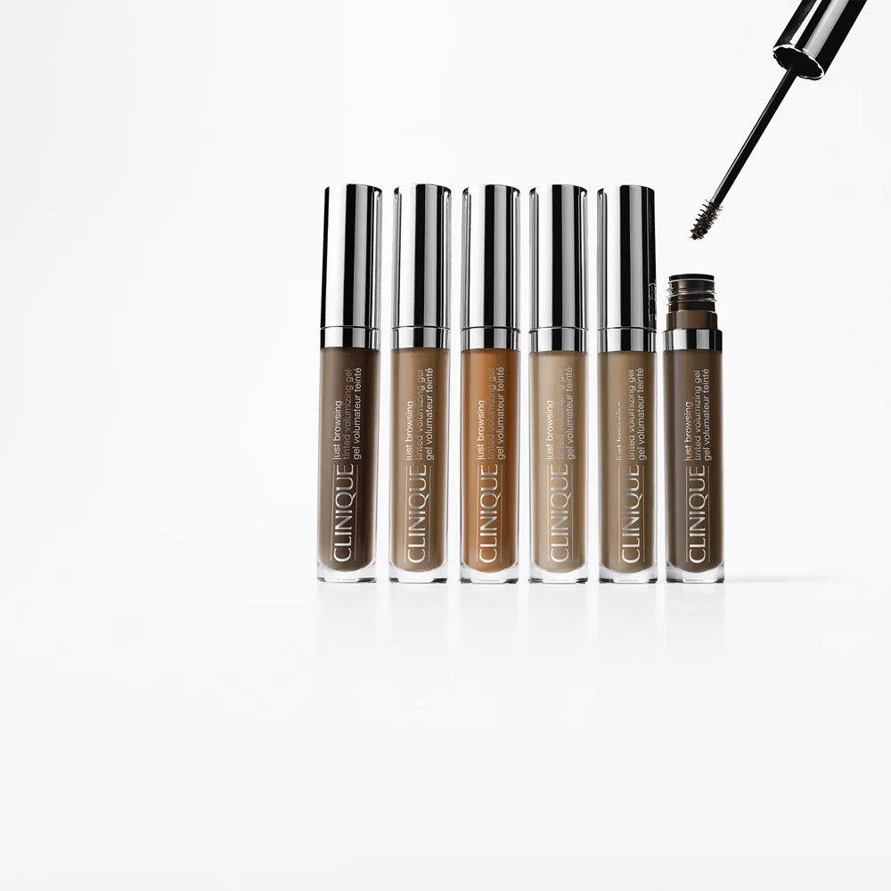 Clinique Just Browsing Tinted Volumizing Gel - Гель для бровей оттенок 06 Ebony, 4 ml