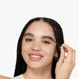 Clinique Just Browsing Tinted Volumizing Gel - Гель для бровей оттенок 06 Ebony, 4 ml — фото 2