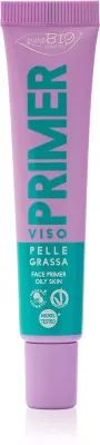puroBIO Cosmetics Primer - База под макияж, подклад для кожи жирной, 15 мл