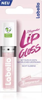Labello Lip Gloss - Масло для ухода за губами оттенок Transparent, 5 мл