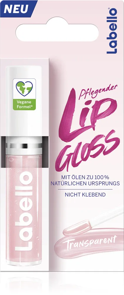 Labello Lip Gloss - Масло для ухода за губами оттенок Transparent, 5 ml
