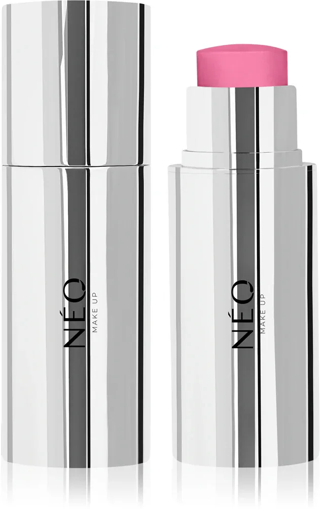 NEO MAKE UP Intense Serum Blush Stick - Румяна для щек в креме в стике оттенок 03 Light Pink, 7 g