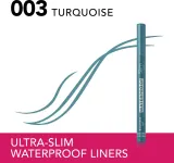 Bourjois Ultra Slim Waterproof Liner - Водостойкий карандаш для глаз оттенок Turquoise, 1 ml — фото 2