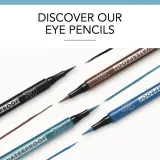 Bourjois Ultra Slim Waterproof Liner - Водостойкий карандаш для глаз оттенок Turquoise, 1 ml — фото 5