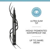 Bourjois Ultra Slim Waterproof Liner - Водостойкий карандаш для глаз оттенок Spicy Brown, 1 ml — фото 6