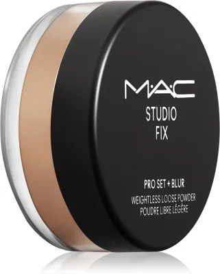 MAC Cosmetics Studio Fix Pro Set + Blur Weightless Loose Powder - Пудра укрепляющая и матирующая, 6 г