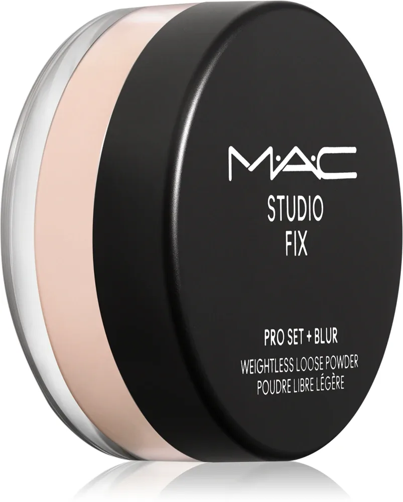 MAC Cosmetics Studio Fix Pro Set + Blur Weightless Loose Powder - Пудра укрепляющая и матирующая, 6 г, оттенок Light