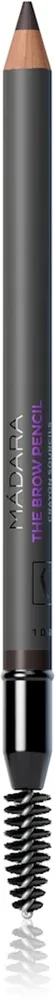 MÁDARA The Brow Pencil - Карандаш для бровей оттенок #1 Dark Brown ​, 1 g