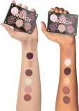 Inglot PlayInn Eyeshadow Palette - Палетка теней для век, оттенок Creach Peach — фото 5